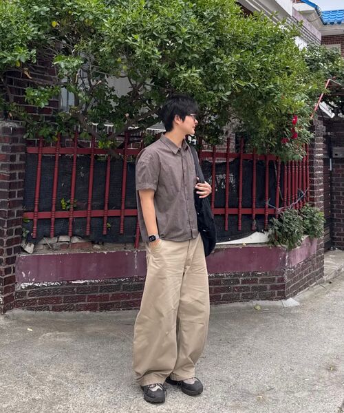 AGOD（エージーオーディー）の「スナップボタンカーブパンツ [ベージュ]（その他パンツ・レディース・その他・SMALL/MEDIUM/LARGE/X-LARGE）」の12枚目の写真