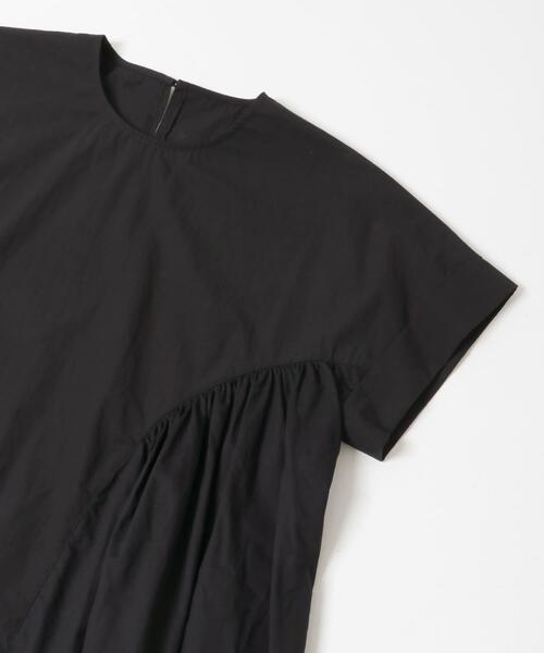 ITEMS URBANRESEARCH(アイテムズ アーバンリサーチ)の「ギャザーチュニックブラウス(シャツ/ブラウス・レディース・ミント/イエロー/ブラック・FREE)」の10枚目の写真