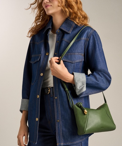 FOSSIL(フォッシル)の「フォッシル 斜めがけバッグ レディース レザー グリーン ZB11172314(ショルダーバッグ・レディース・グリーン・FREE)」の3枚目の写真
