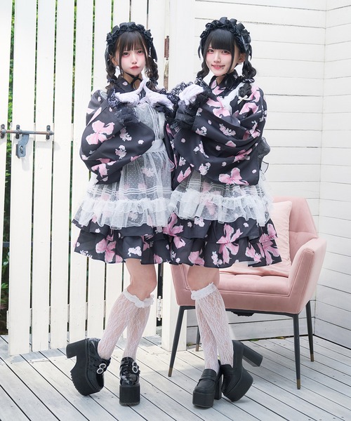 Pal elfy（パルエルフィー）の「リボン浴衣ドレスセット（浴衣）」 - WEAR