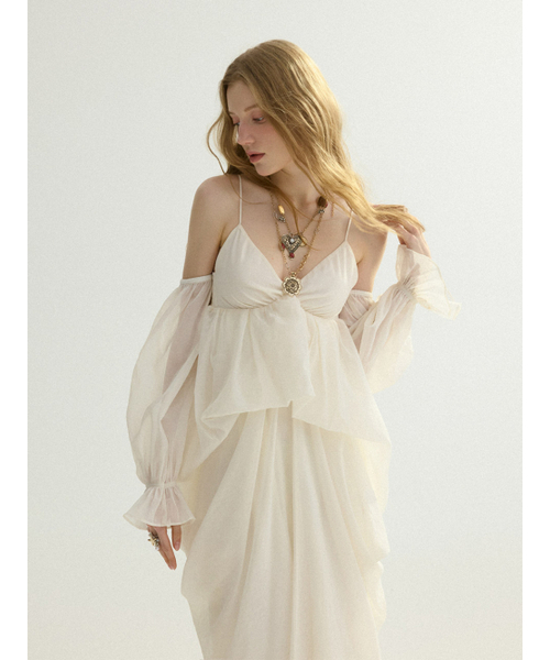 SINCETHEN（シンスゼン）の「ビエラドレープロングワンピース（ワンピース・レディース・その他・SMALL/MEDIUM/LARGE）」の3枚目の写真