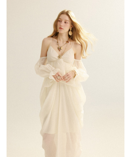 SINCETHEN（シンスゼン）の「ビエラドレープロングワンピース（ワンピース・レディース・その他・SMALL/MEDIUM/LARGE）」の6枚目の写真