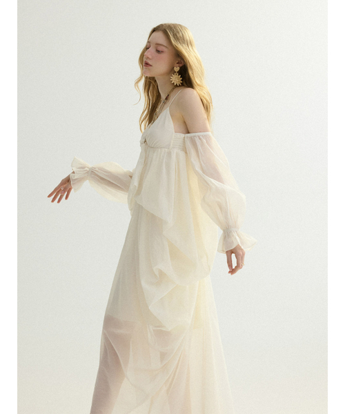 SINCETHEN（シンスゼン）の「ビエラドレープロングワンピース（ワンピース・レディース・その他・SMALL/MEDIUM/LARGE）」の8枚目の写真