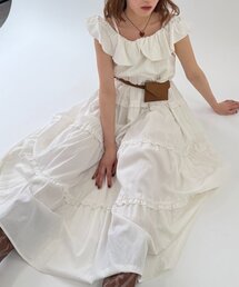 アソートティアードキャミワンピース（ワンピース）｜w closet（ダブル