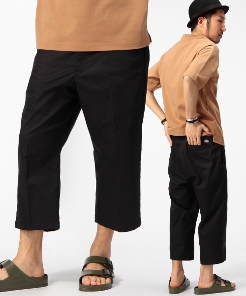 B:MING by BEAMS（ビーミングバイビームス）の「【FINE BOYS6月号掲載】【Smart5月号掲載】Dickies×ビーミング by ビームス / 別注 Wide Anckle Pants（その他パンツ・メンズ・ブラック/ベージュ・SMALL/MEDIUM/LARGE）」の10枚目の写真