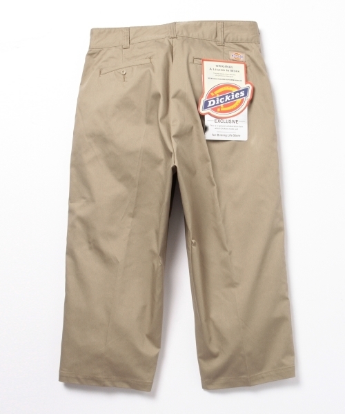 B:MING by BEAMS（ビーミングバイビームス）の「【FINE BOYS6月号掲載】【Smart5月号掲載】Dickies×ビーミング by ビームス / 別注 Wide Anckle Pants（その他パンツ・メンズ・ブラック/ベージュ・SMALL/MEDIUM/LARGE）」の21枚目の写真