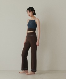 Layered Wrap Trousers (FL-255_Black)（その他パンツ）｜FLAREUP