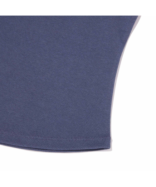 KIRSH（キルシー）の「プレーンスリムフィットTシャツ[ダークブルー]（Tシャツ/カットソー・レディース・その他・LARGE/MEDIUM/SMALL）」の2枚目の写真