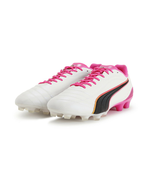 PUMA(プーマ)の「PUMA プーマ メンズ キング 20 アルティメット JP HG/AG サッカースパイク(スニーカー・メンズ・ホワイト系その他・27.0cm/26.0cm/28.0cm/27.5cm/26.5cm/25.5cm)」の2枚目の写真