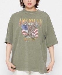 AMERICANプリント イーグルTシャツ