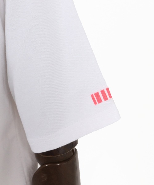 felkod(フィルコッド)の「mt10584- Barcode Embroidery 10oz Pocket Tee スーパーヘビーウェイトTシャツ(F26A320)(Tシャツ/カットソー・メンズ・ホワイト×ピンク/ネイビー/ブラック・S/M/L/XL)」の20枚目の写真