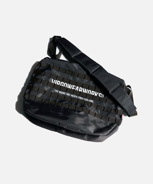 VIRGOwearworks(ヴァルゴウェアワークス)の「VIRTALIA SHOULDER BAG(ショルダーバッグ・メンズ・ブラック/オリーブドラブ・FREE)」の1枚目の写真