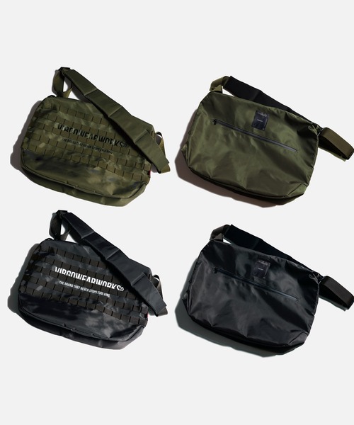 VIRGOwearworks(ヴァルゴウェアワークス)の「VIRTALIA SHOULDER BAG(ショルダーバッグ・メンズ・ブラック/オリーブドラブ・FREE)」の3枚目の写真
