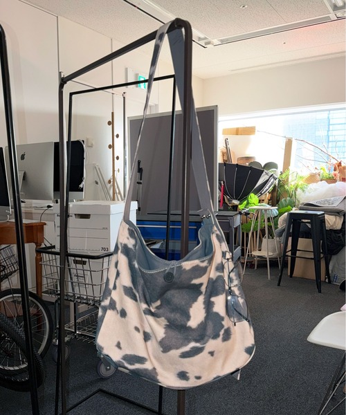 sedacle（セダクル）の「2wayリバーシブルアソート柄バッグ（ショルダーバッグ・レディース・ネイビー/ベージュ系/チェック・FREE）」の18枚目の写真