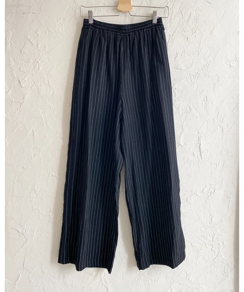 She's Closet(シーズクローゼット)の「リネンライク ストレートセミワイドパンツ / イージーパンツ(その他パンツ・レディース・ライトベージュ・FREE)」の14枚目の写真