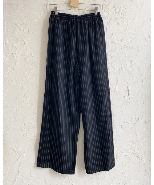 She's Closet(シーズクローゼット)の「リネンライク ストレートセミワイドパンツ / イージーパンツ(その他パンツ・レディース・ライトベージュ・FREE)」の16枚目の写真