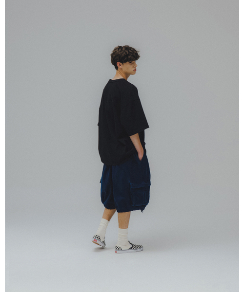 ANGLAN(アングラン)の「Military Cargo Half Pants - Navy(その他パンツ・メンズ・その他・1/2)」の9枚目の写真