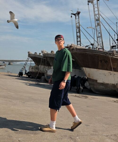 ANGLAN(アングラン)の「Military Cargo Half Pants - Navy(その他パンツ・メンズ・その他・1/2)」の11枚目の写真
