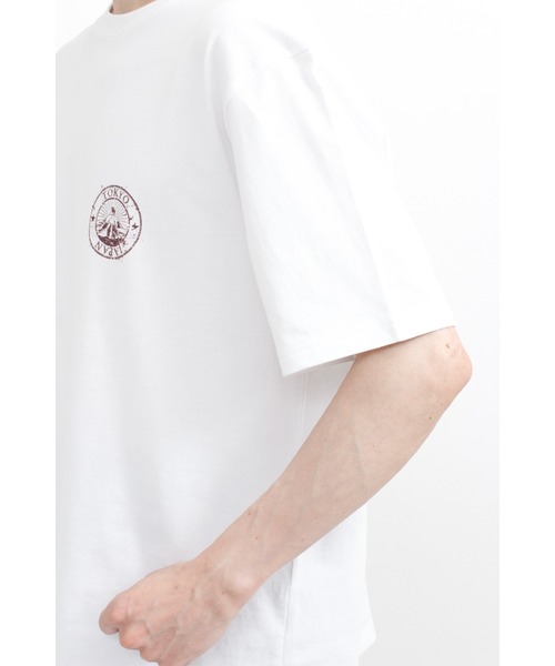 TORUNE（トルネ）の「ＴＯＲＵＮＥ∴ＡｃｒｏｃｌｅａｒRジャーニーＴシャツ（Tシャツ/カットソー・メンズ・パープル/ブラック/ボルドー・M/L/LL）」の13枚目の写真