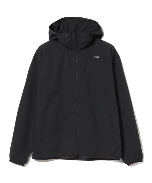 mgh(エムジーエイチ)の「【ユニセックス】mgh / Axion zipup hoodie(ナイロンジャケット・メンズ・ブラック・M/L)」の6枚目の写真