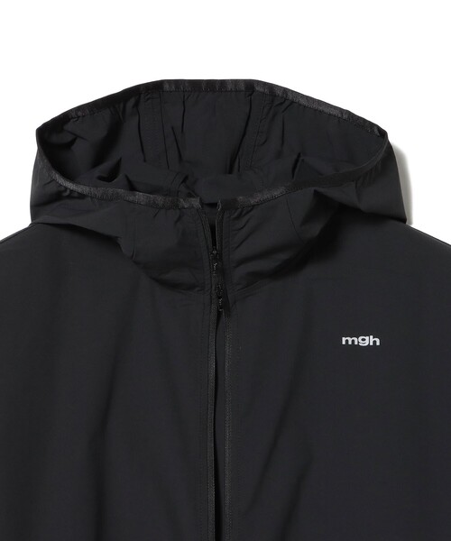 mgh(エムジーエイチ)の「【ユニセックス】mgh / Axion zipup hoodie(ナイロンジャケット・メンズ・ブラック・M/L)」の7枚目の写真
