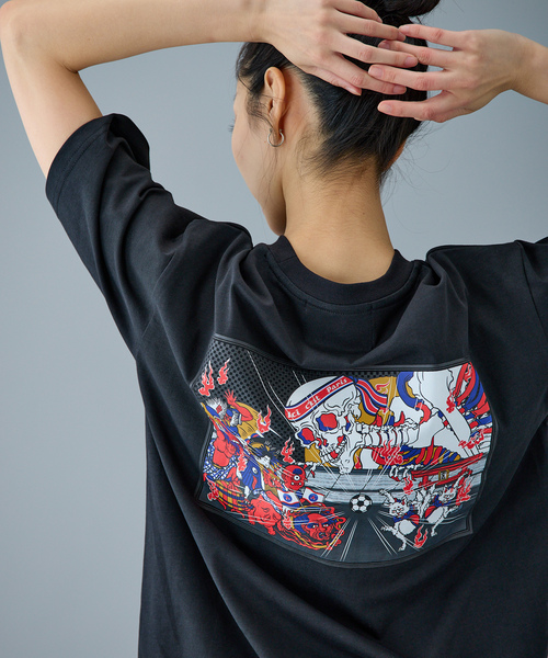 PARIS SAINT-GERMAIN（パリサンジェルマン）の「【NAO YOSHIHARA ｘ PSG】 HYAKKI YAKO TEE（Tシャツ/カットソー・メンズ・ブラック/ホワイト・X-LARGE/LARGE/MEDIUM）」の19枚目の写真