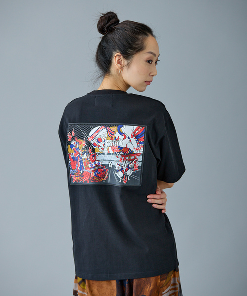 PARIS SAINT-GERMAIN(パリサンジェルマン)の「【NAO YOSHIHARA x PSG】 HYAKKI YAKO TEE(Tシャツ/カットソー・メンズ・ブラック/ホワイト・X-LARGE/LARGE/MEDIUM)」の16枚目の写真