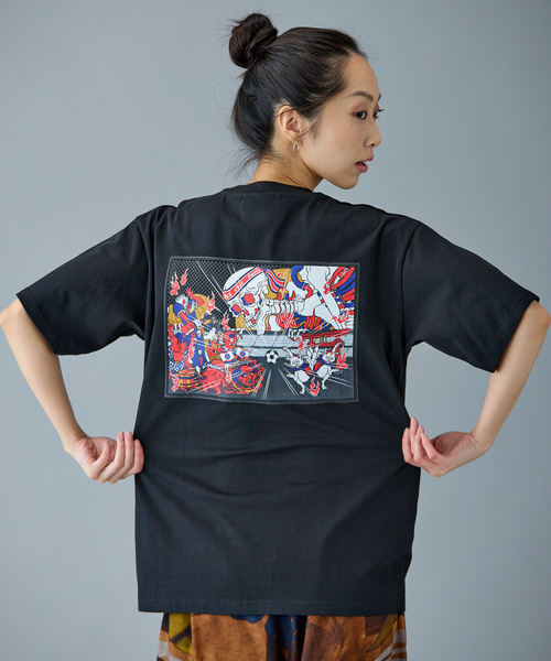 PARIS SAINT-GERMAIN(パリサンジェルマン)の「【NAO YOSHIHARA x PSG】 HYAKKI YAKO TEE(Tシャツ/カットソー・メンズ・ブラック/ホワイト・X-LARGE/LARGE/MEDIUM)」の17枚目の写真