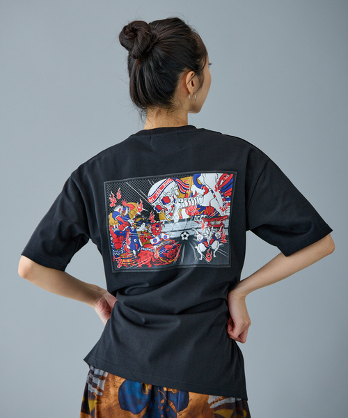 PARIS SAINT-GERMAIN(パリサンジェルマン)の「【NAO YOSHIHARA x PSG】 HYAKKI YAKO TEE(Tシャツ/カットソー・メンズ・ブラック/ホワイト・X-LARGE/LARGE/MEDIUM)」の18枚目の写真