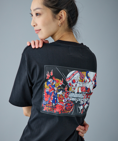 PARIS SAINT-GERMAIN(パリサンジェルマン)の「【NAO YOSHIHARA x PSG】 HYAKKI YAKO TEE(Tシャツ/カットソー・メンズ・ブラック/ホワイト・X-LARGE/LARGE/MEDIUM)」の20枚目の写真