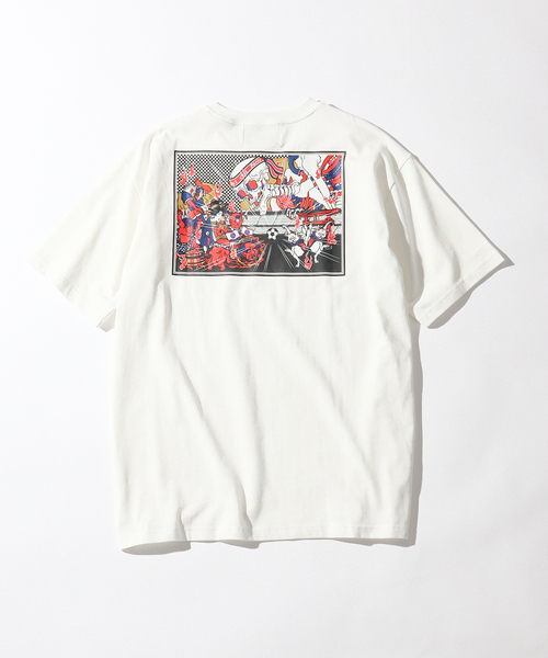 PARIS SAINT-GERMAIN(パリサンジェルマン)の「【NAO YOSHIHARA x PSG】 HYAKKI YAKO TEE(Tシャツ/カットソー・メンズ・ブラック/ホワイト・X-LARGE/LARGE/MEDIUM)」の7枚目の写真