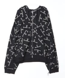 BOXY MMW ZIPPED HOODIE
