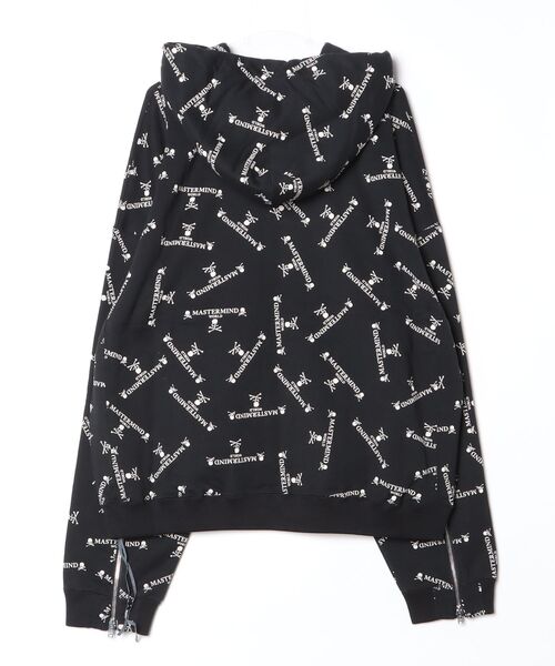 mastermind JAPAN(マスターマインド)の「BOXY MMW ZIPPED HOODIE(パーカー・メンズ・ブラック・XL)」の2枚目の写真