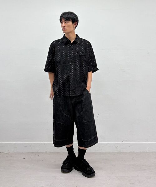 Millo Archive（ミロ アーカイブ）の「ベガススタッズパンツ [デニムブラック]（その他パンツ・メンズ・その他・MEDIUM/LARGE/X-LARGE）」の7枚目の写真