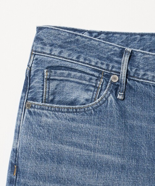 upperhights(アッパーハイツ)の「<upper hights>THE NIECE MID RISE デニムパンツ/コバルト(デニムパンツ・レディース・コバルトブルー・23/22/24/25)」の4枚目の写真