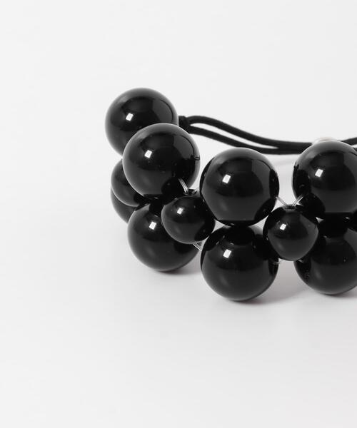 URBAN RESEARCH(アーバンリサーチ)の「decor『デコール』 BUBBLE HAIR TIE(ヘアゴム・レディース・ベージュ/キャメル/ブラック・-)」の5枚目の写真