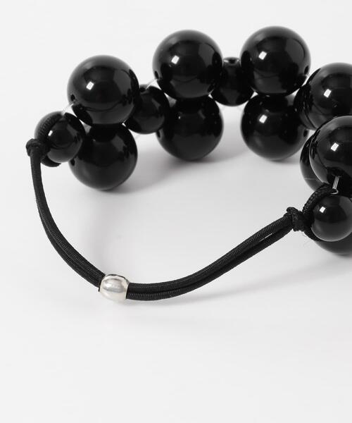 URBAN RESEARCH(アーバンリサーチ)の「decor『デコール』 BUBBLE HAIR TIE(ヘアゴム・レディース・ベージュ/キャメル/ブラック・-)」の6枚目の写真