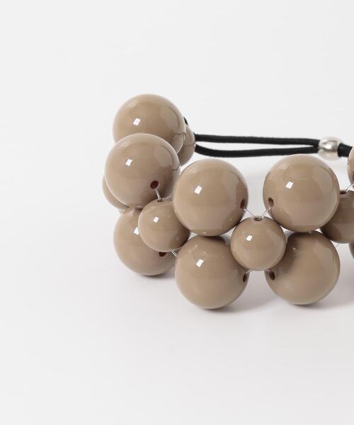 URBAN RESEARCH(アーバンリサーチ)の「decor『デコール』 BUBBLE HAIR TIE(ヘアゴム・レディース・ベージュ/キャメル/ブラック・-)」の11枚目の写真