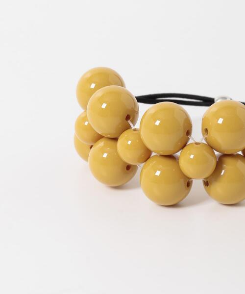 URBAN RESEARCH(アーバンリサーチ)の「decor『デコール』 BUBBLE HAIR TIE(ヘアゴム・レディース・ベージュ/キャメル/ブラック・-)」の13枚目の写真