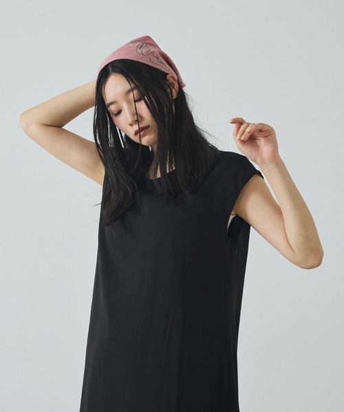 abahouse mavie(アバハウスマヴィ)の「2枚仕立てシアーワンピース(ワンピース・レディース・ブラック/ブラウン・36/38)」の9枚目の写真
