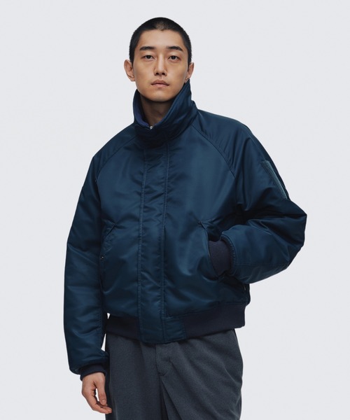WILD THINGS(ワイルドシングス)の「ニュー ボード ジャケット│NEW BORD JACKET(ダウンジャケット/コート・メンズ・グレー/ブルー系その他/ブラック・M/S/XL/L)」の1枚目の写真