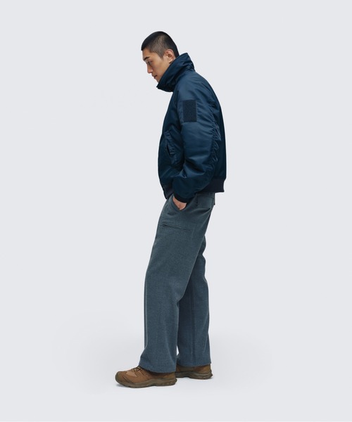 WILD THINGS(ワイルドシングス)の「ニュー ボード ジャケット│NEW BORD JACKET(ダウンジャケット/コート・メンズ・グレー/ブルー系その他/ブラック・M/S/XL/L)」の6枚目の写真