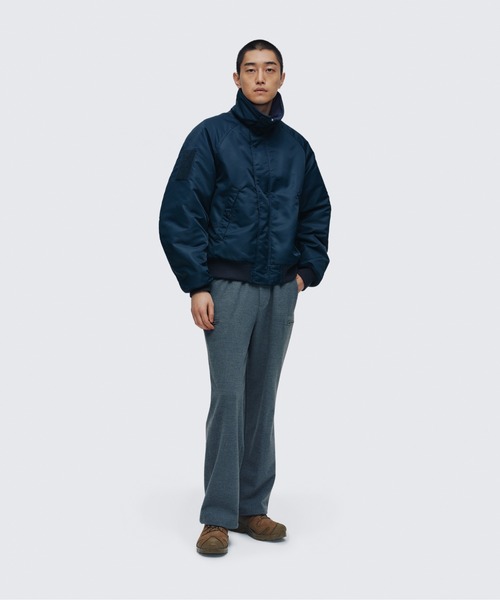 WILD THINGS(ワイルドシングス)の「ニュー ボード ジャケット│NEW BORD JACKET(ダウンジャケット/コート・メンズ・グレー/ブルー系その他/ブラック・M/S/XL/L)」の5枚目の写真