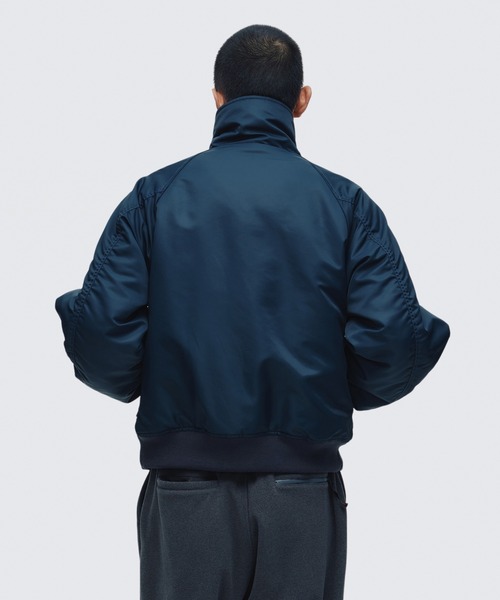WILD THINGS(ワイルドシングス)の「ニュー ボード ジャケット│NEW BORD JACKET(ダウンジャケット/コート・メンズ・グレー/ブルー系その他/ブラック・M/S/XL/L)」の4枚目の写真