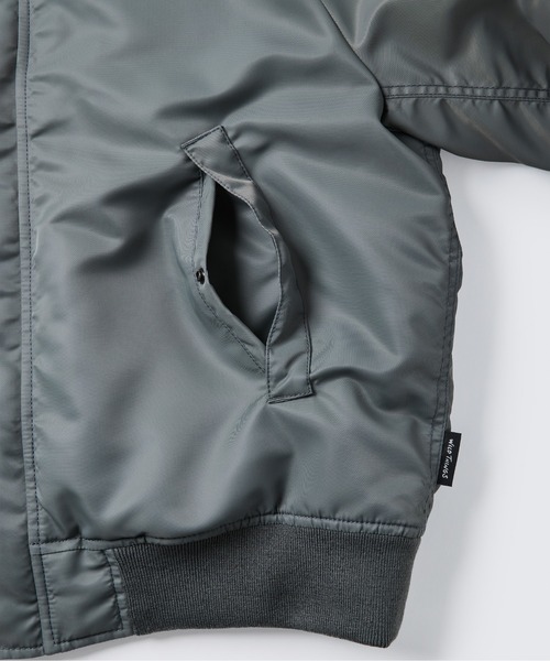 WILD THINGS(ワイルドシングス)の「ニュー ボード ジャケット│NEW BORD JACKET(ダウンジャケット/コート・メンズ・グレー/ブルー系その他/ブラック・M/S/XL/L)」の12枚目の写真