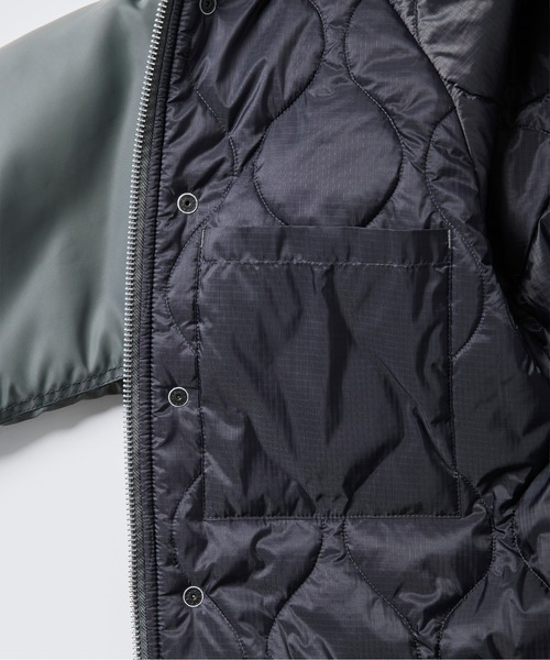 WILD THINGS(ワイルドシングス)の「ニュー ボード ジャケット│NEW BORD JACKET(ダウンジャケット/コート・メンズ・グレー/ブルー系その他/ブラック・M/S/XL/L)」の13枚目の写真
