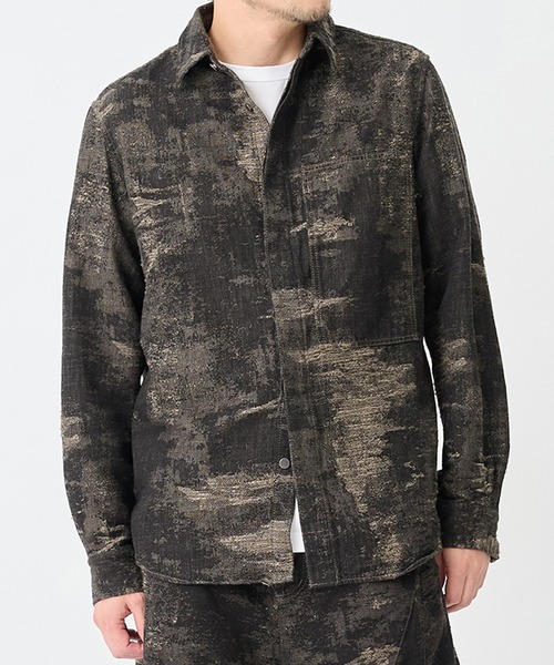 TAAKK(ターク)の「【TAAKK/ターク】DENIM SHIRTS(シャツ/ブラウス・メンズ・インディゴブルー/グレー・3/2/1)」の2枚目の写真