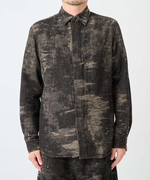 TAAKK(ターク)の「【TAAKK/ターク】DENIM SHIRTS(シャツ/ブラウス・メンズ・インディゴブルー/グレー・3/2/1)」の5枚目の写真