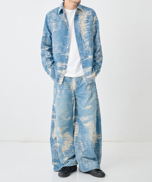 TAAKK(ターク)の「【TAAKK/ターク】DENIM SHIRTS(シャツ/ブラウス・メンズ・インディゴブルー/グレー・3/2/1)」の13枚目の写真