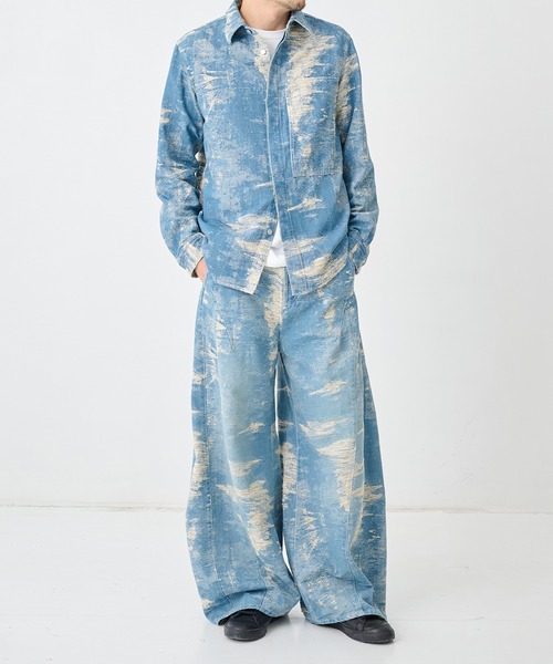 TAAKK(ターク)の「【TAAKK/ターク】DENIM SHIRTS(シャツ/ブラウス・メンズ・インディゴブルー/グレー・3/2/1)」の15枚目の写真